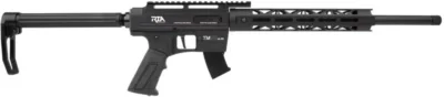 Armscor ARM TM22 SA Compact 22lr 10rd semi auto rifle, black 18″ threaded barrel