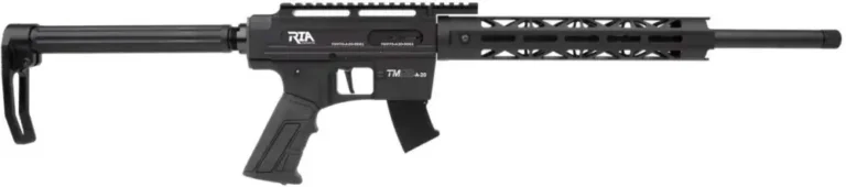 Armscor ARM TM22 SA Compact 22lr 10rd semi auto rifle, black 18″ threaded barrel