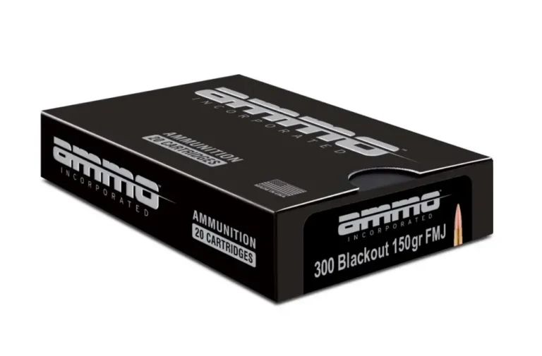 Ammo Inc 300B150FMJA20 Signature 300 Blackout 150 gr Full Metal Jacket (FMJ) 20 Per Box/25 Cs Ammo Inc 300B150FMJA20 Signature 300 Blackout 150 gr Full Metal Jacket (FMJ) 20 Per Box/25 Cs