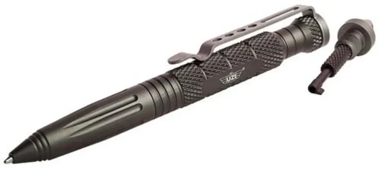 Uzi Accessories UZITACPEN6GM Tactical Pen Glassbreaker Tactical Pen Glassbreaker Uzi Accessories UZITACPEN6GM Tactical Pen Glassbreaker Tactical Pen Glassbreaker