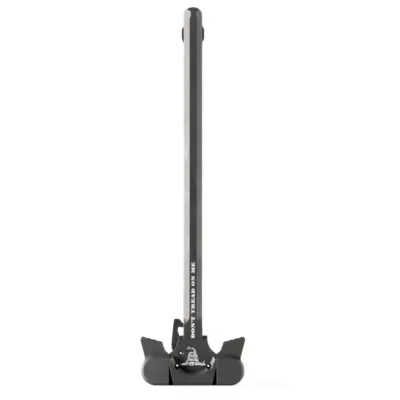 Patriot Ordnance Factory 00783 Rattler Charging Handle  AR-10 Black 7075 Billet