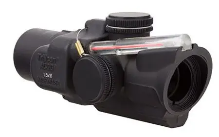 Trijicon 400241 ACOG  1.5x 16mm Obj 39 ft @ 100 yds FOV Black Finish Dual Illumi