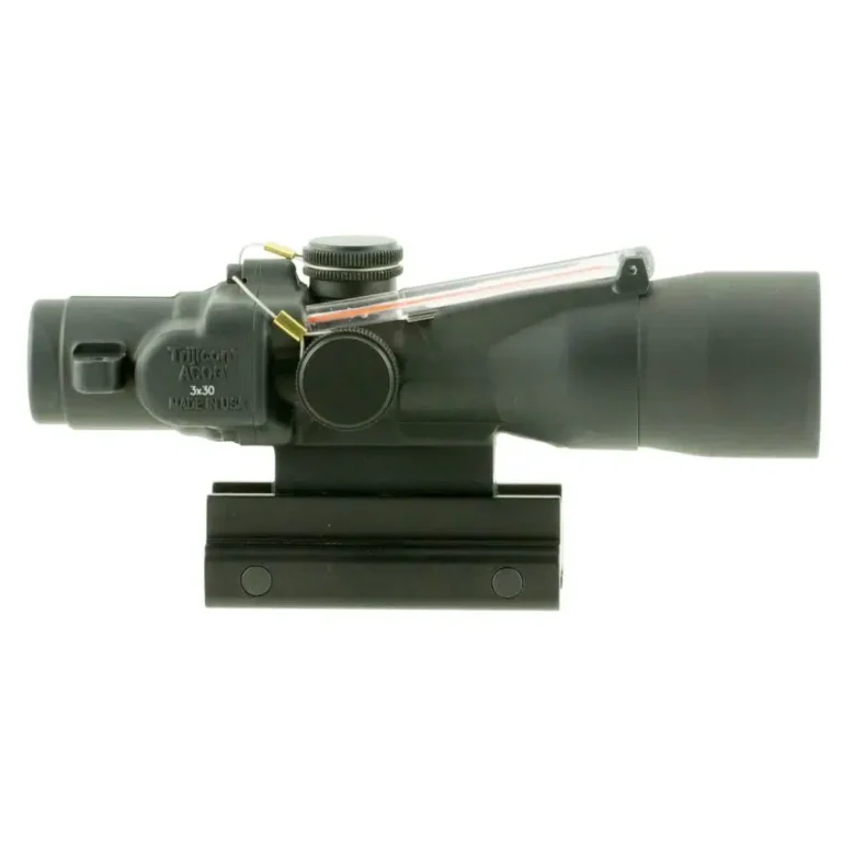 Trijicon 400132 ACOG  3x 30mm Obj 19.3 ft @ 100 yds FOV Black Finish Dual Illumi