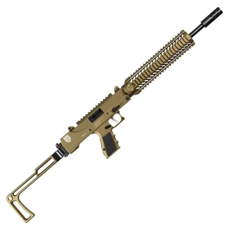 MasterPiece Arms Defender Carbine 9mm Luger 16.20″ 17+1 Burnt Bronze Folding Rig
