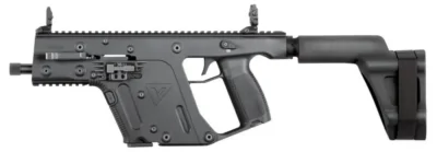 Kriss USA KV90PSBBL20 Vector Gen II SDP SB 9mm Luger 5.50″ 17+1 Black SB Tactica