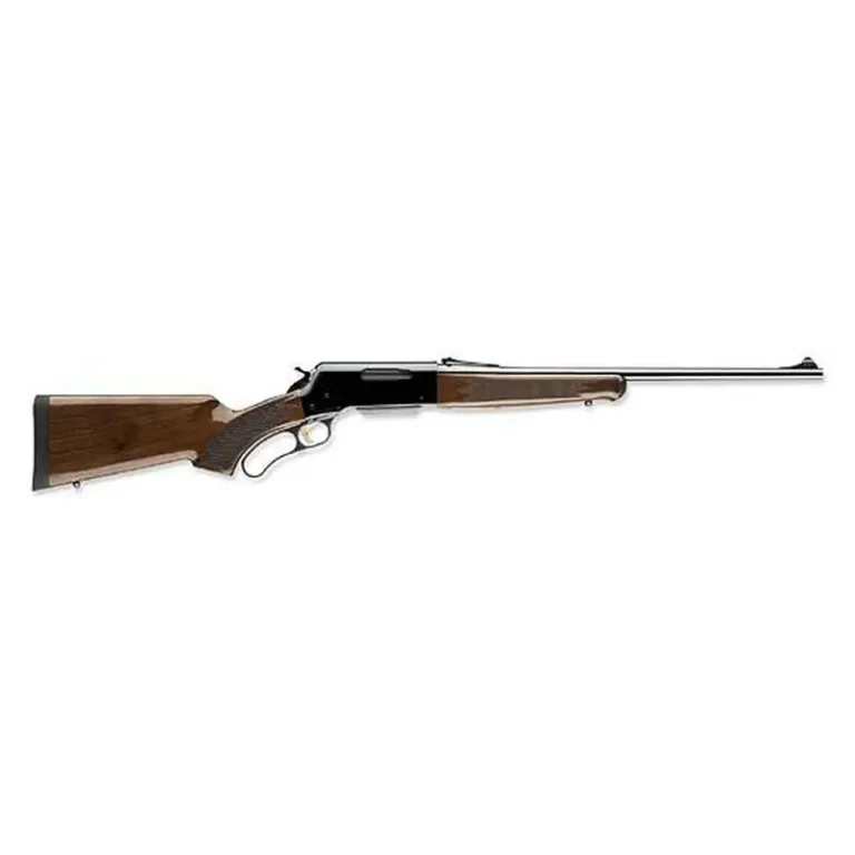 Browning 034009148 BLR Lightweight 270 WSM 3+1 22″ Gloss Black Walnut Fixed w/Pi