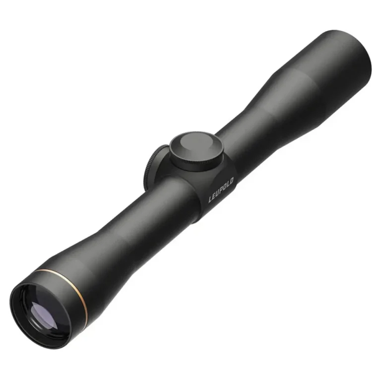 Leupold 58810 FX-II Scout 2.5x 28mm Obj 22 ft @ 100 yds FOV 1″ Tube Black Matte