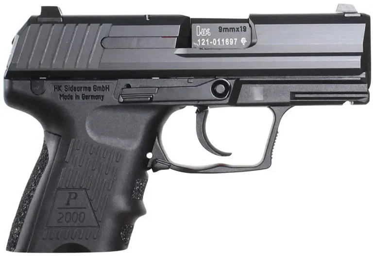 HK 81000053 P2000 SK V2 LEM Sub-Compact Frame 9mm Luger 10+1, 3.26″ Black Steel Barrel, Serrated Steel Slide, Polymer Frame w/Picatinny Rail, Black Finger Grooved Grip, Ambidextrous HK 81000053 P2000 SK V2 LEM Sub-Compact Frame 9mm Luger 10+1, 3.26″ Black Steel Barrel, Serrated Steel Slide, Polymer Frame w/Picatinny Rail, Black Finger Grooved Grip, Ambidextrous