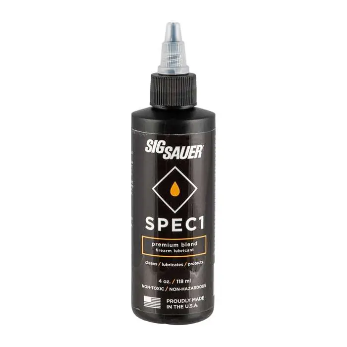 Sig Sauer SPEC140Z SPEC1 Synthetic Oil 4 oz Squeeze Bottle Sig Sauer SPEC140Z SPEC1 Synthetic Oil 4 oz Squeeze Bottle