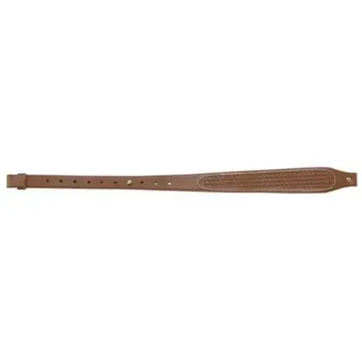 Butler Creek 26412 Cobra Sling  1″ x 36″ Brown Leather Basket Weave Pattern
