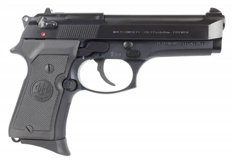 Beretta 92FS Compact 9mm 4.25″ (2) mags Beretta 92FS Compact 9mm 4.25″ (2) mags