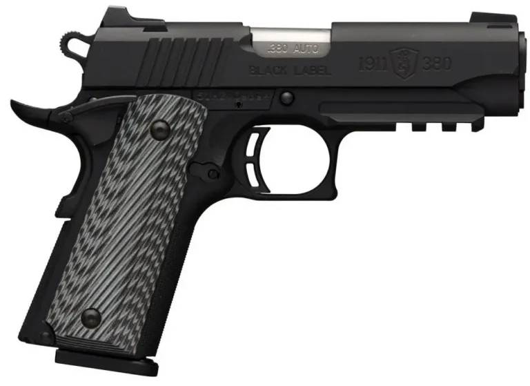 Browning 051911492 1911-380 Black Label Pro Compact 380 ACP 3.63″ 8+1 Black Blac Browning 051911492 1911-380 Black Label Pro Compact 380 ACP 3.63″ 8+1 Black Blac
