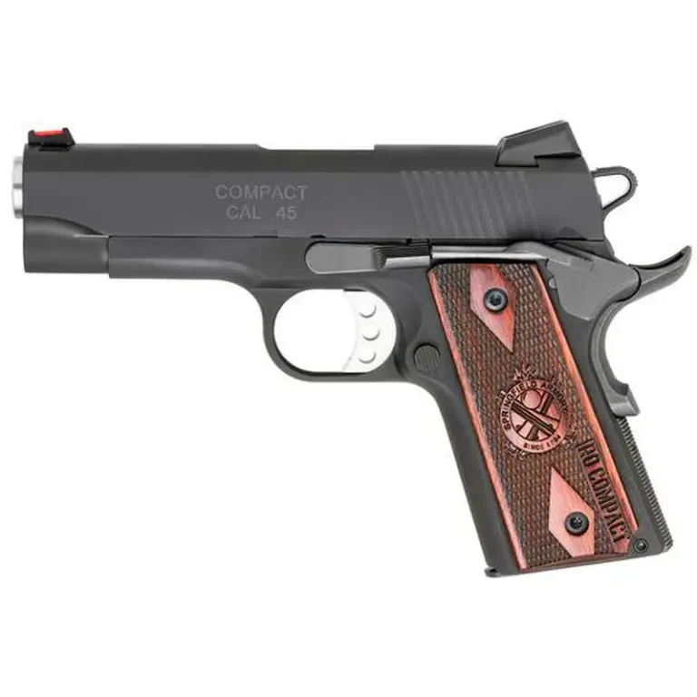 Springfield Armory PI9126L 1911 Range Officer Compact 45 ACP 4″ 6+1 Black Hardco Springfield Armory PI9126L 1911 Range Officer Compact 45 ACP 4″ 6+1 Black Hardco