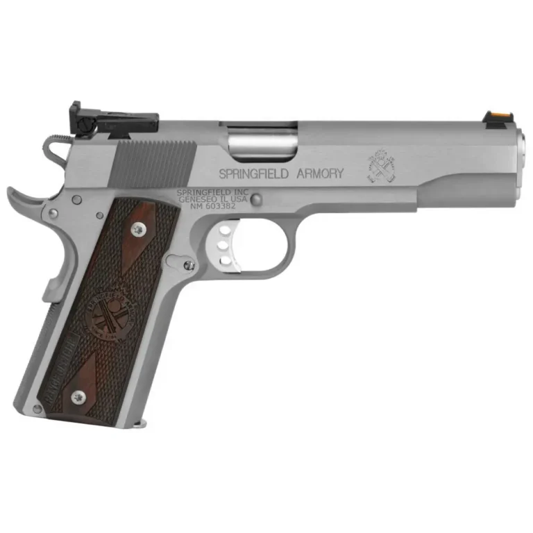 Springfield Armory PI9122L 1911 Range Officer Target 9mm Luger 5″ 9+1 Stainless Springfield Armory PI9122L 1911 Range Officer Target 9mm Luger 5″ 9+1 Stainless