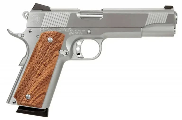 American Classic AC9G2C 1911 Classic II 9mm Luger 5″ 8+1 Hard Chrome Hardwood w American Classic AC9G2C 1911 Classic II 9mm Luger 5″ 8+1 Hard Chrome Hardwood w