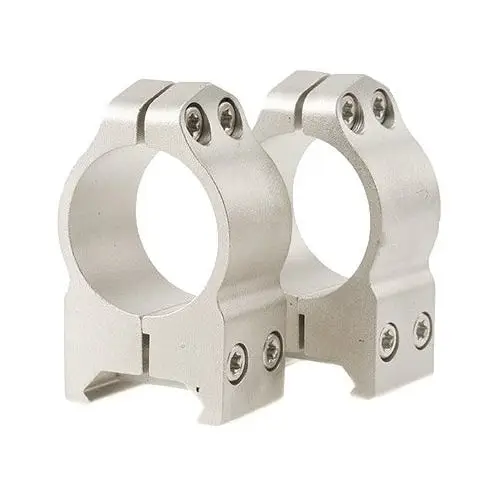 Warne 201S Maxima  1″ Fixed Medium Steel Silver