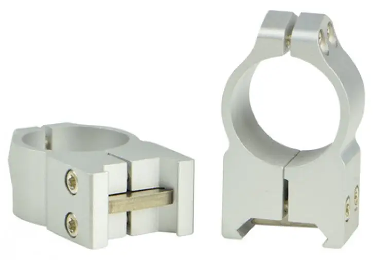 Warne 202S Maxima   1″ Fixed High Steel Silver