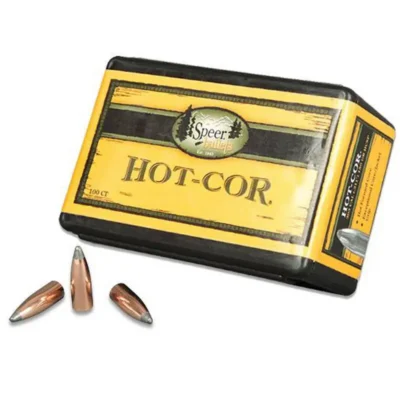 Speer Bullets 2439 Hot-Cor 358 Caliber .358 220 GR Soft Point Flat Nose (SPFN) 5