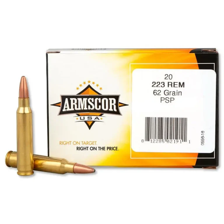 Armscor AC2234N Rifle  223 Rem 62 gr PSP Interlock BT 20 Bx/ 50 Cs