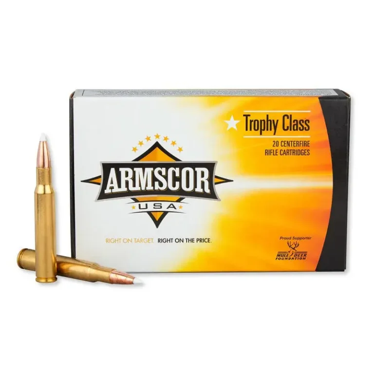 Armscor FAC3006165GR Rifle 30-06 Springfield 165 gr AccuBond 20 Bx/ 8 Cs Armscor FAC3006165GR Rifle 30-06 Springfield 165 gr AccuBond 20 Bx/ 8 Cs