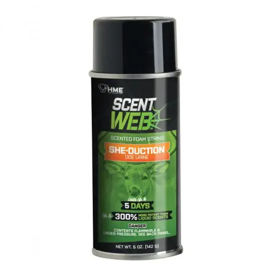 HME SWSHEDUC Scent Web She-Duction Cover Scent Doe Urine 5 oz HME SWSHEDUC Scent Web She-Duction Cover Scent Doe Urine 5 oz