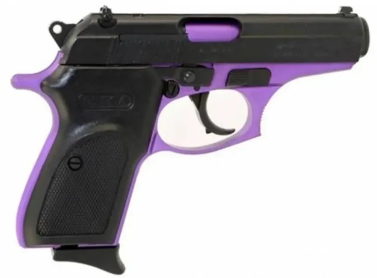 Bersa T380PRP8 Thunder 380 380 ACP 3.50″ 8+1 Purple Cerakote Black Black Polymer