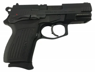 Bersa TPR9CM TPRC Compact 9mm Luger 3.25″ 13+1 Black Black Steel Slide Black Pol