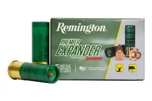 Remington Ammunition PRX12M Premier Expander 12 Gauge 3″ 437 GR 5 Bx/ 20 Cs