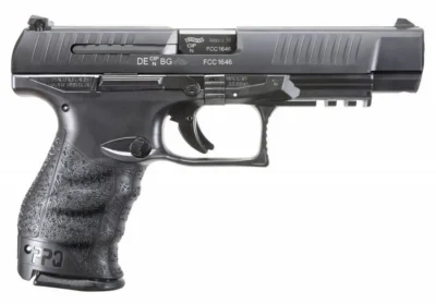 Walther Arms 2813734 PPQ M2 9mm Luger 5″ 15+1 Black Black Polymer Grip