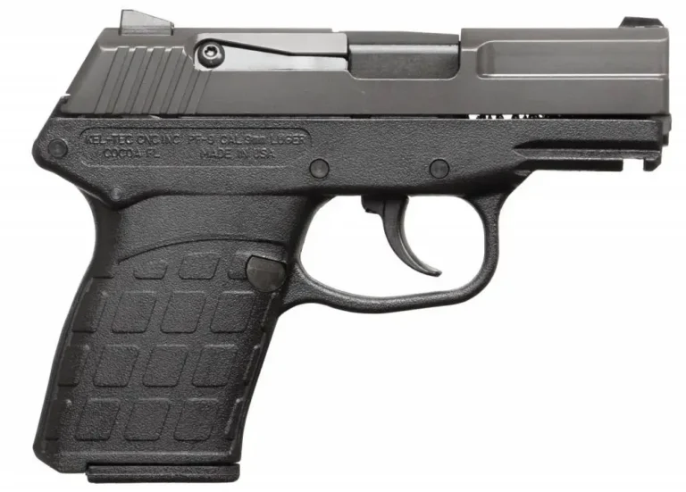 Kel-Tec PF9PKBLK PF9 9mm Luger 3″ 7+1 Black Black Polymer Grip Kel-Tec PF9PKBLK PF9 9mm Luger 3″ 7+1 Black Black Polymer Grip