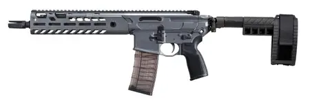 Sig Sauer PMCX300B9BTAP MCX Virtus Pistol 300 Blackout 9″ 30+1 Stealth Gray Elit Sig Sauer PMCX300B9BTAP MCX Virtus Pistol 300 Blackout 9″ 30+1 Stealth Gray Elit