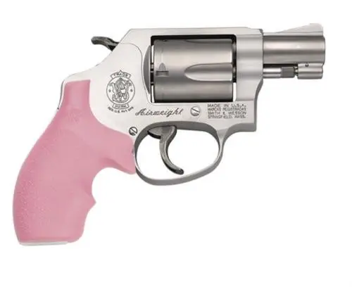 Smith & Wesson 150467 637 Airweight38 Special 1.88" 5 Round Stainless Steel Pink