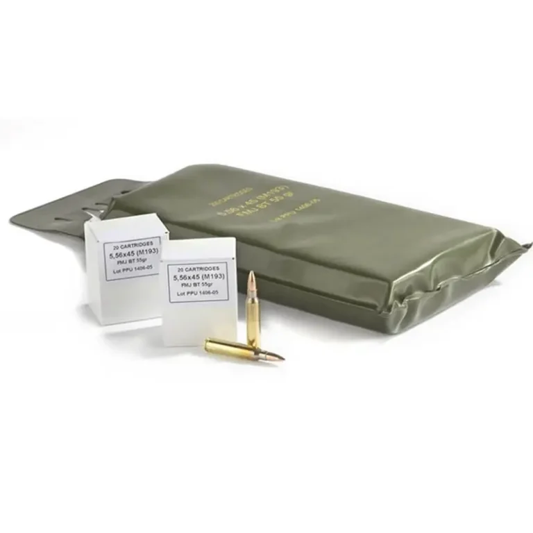 PPU PPN5561BP Mil-Spec  5.56x45mm 55 gr Full Metal Jacket Boat Tail (FMJBT) 200