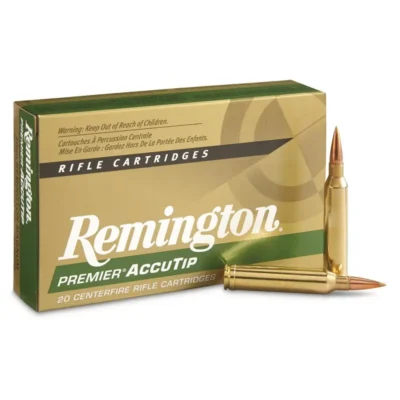 Remington Ammunition PRA7MMRB Premier Accutip 7mm Rem Mag 150 gr AccuTip Boat Ta