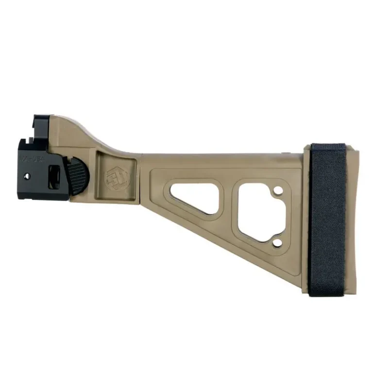 SB Tactical SBTEV02SB SBT-EVO Pistol Stabilizing Brace Side Folding CZ Scorpion
