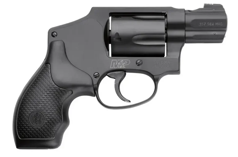 Smith & Wesson 163072 M&P 340  357 Mag 5 Round 1.88" Black Black Scandium Alloy