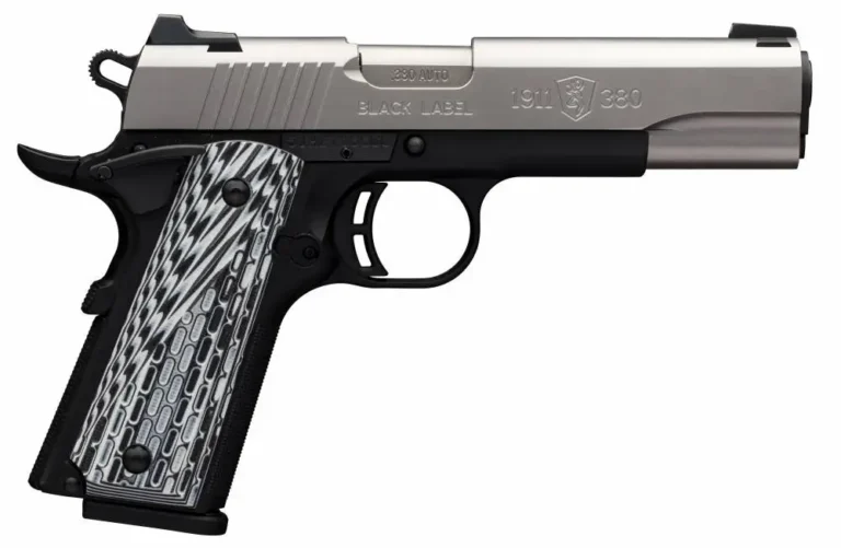 Browning 051922492 1911-380 Black Label Pro 380 ACP 4.25″ 8+1 Black Stainless St Browning 051922492 1911-380 Black Label Pro 380 ACP 4.25″ 8+1 Black Stainless St