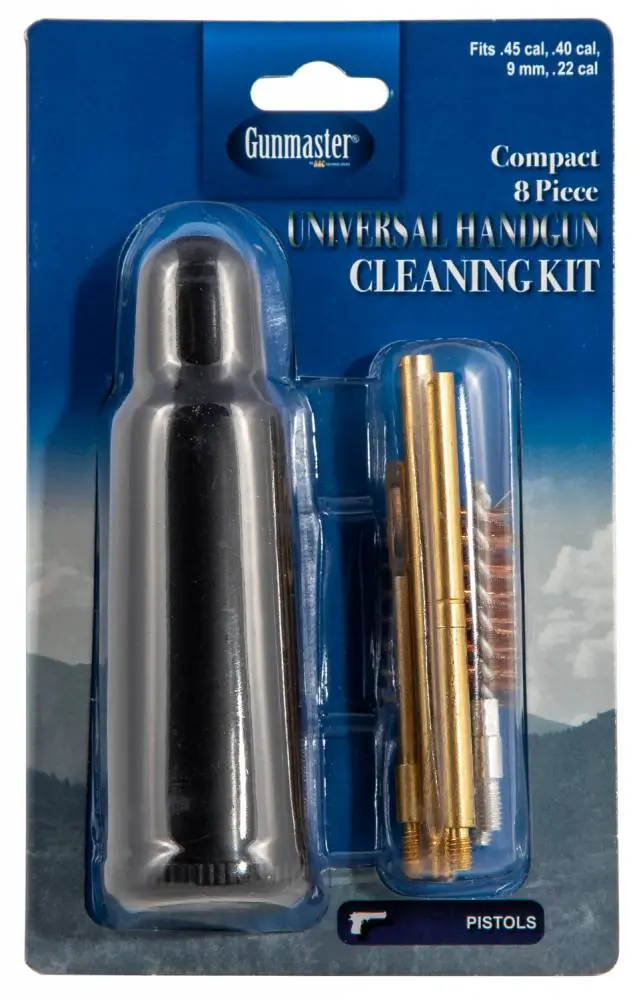 DAC HGC2459 Universal Cleaning Kit Multi-Caliber Pistol 8 Piece DAC HGC2459 Universal Cleaning Kit Multi-Caliber Pistol 8 Piece