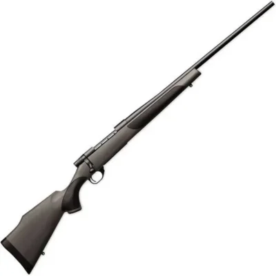 Weatherby Vanguard 223 Rem 5+1 24″ Gray w/Black Panels Fixed Monte Carlo Gripton