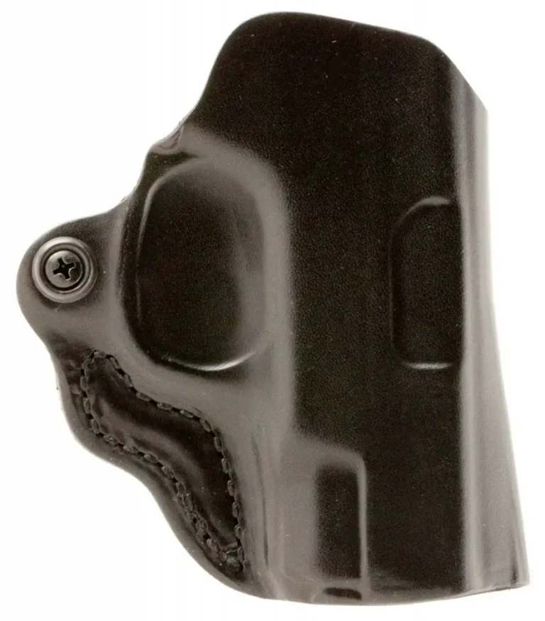 Desantis Gunhide 019BAR7Z0 Mini Scabbard  Black Leather Belt Kahr P380 Right Han