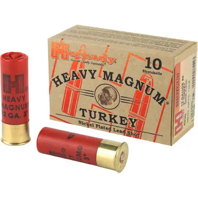 Hornady 86242 Heavy Magnum Turkey Loads 12 ga 3″ 1-1/2oz 4 Shot 10Box/10Case Hornady 86242 Heavy Magnum Turkey Loads 12 ga 3″ 1-1/2oz 4 Shot 10Box/10Case