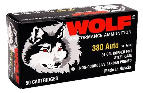 Wolf 919TINS PolyFormance 9mm Luger 115 gr Full Metal Jacket (FMJ) 800 Bx/ 1 Cs Wolf 919TINS PolyFormance 9mm Luger 115 gr Full Metal Jacket (FMJ) 800 Bx/ 1 Cs