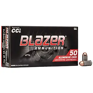 CCI 3506 Blazer 9×18 Makarov 95 gr Total Metal Jacket (TMJ) 50 Bx/ 20 Cs CCI 3506 Blazer 9×18 Makarov 95 gr Total Metal Jacket (TMJ) 50 Bx/ 20 Cs