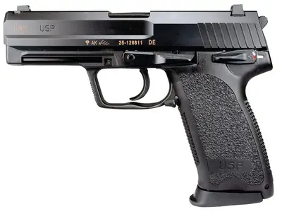 HK 704001A5 USP40 *CA/MA Compliant 40 S&W 4.25″ 10+1 Black Black Polymer HK 704001A5 USP40 *CA/MA Compliant 40 S&W 4.25″ 10+1 Black Black Polymer