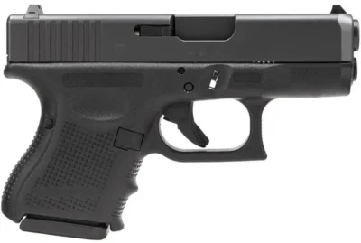 Glock PG2750201 G27 Gen 4 40 S&W 3.42″ 9+1 Black Black Interchangeable Backstrap