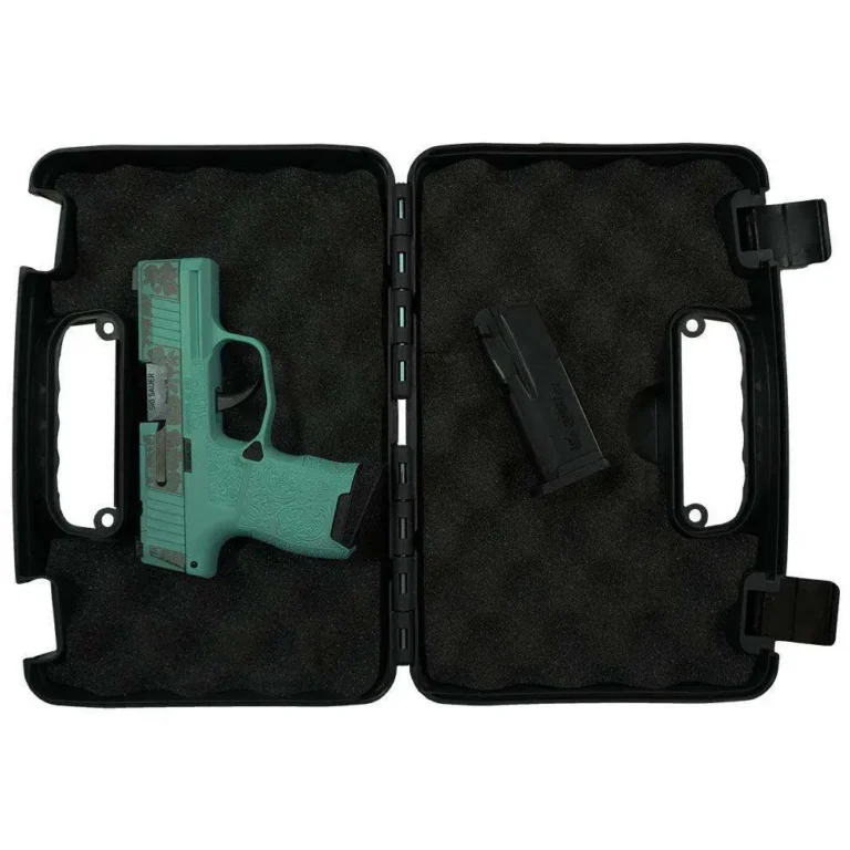 P365 9MM 3.1 BLK STRIKR X-RAY3 OPTIC READY 2 MAGS-Roses Robins Egg Blue P365 9MM 3.1 BLK STRIKR X-RAY3 OPTIC READY 2 MAGS-Roses Robins Egg Blue
