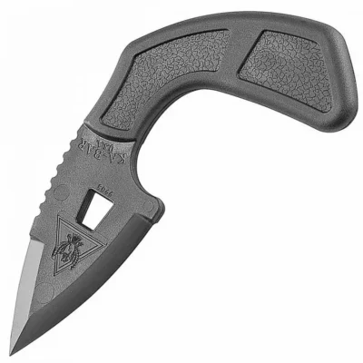 Ka-Bar 9908 TDI Shark Bite 2.60″ Spear Point Plain Ultramid Black Handle Fixed W