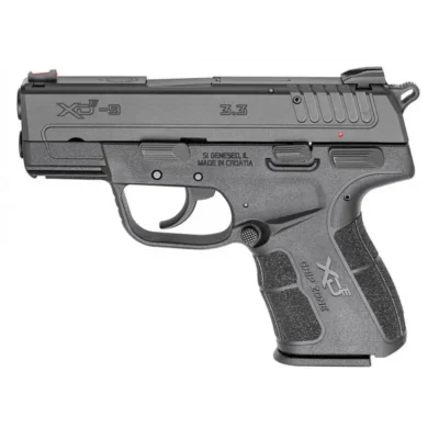 Springfield Armory XDE9339BE XD-E  9mm Luger Exposed Hammer 3.30″ 9+1 8+1 Black