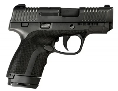Honor Defense HG9SCMS Honor Guard Sub-Compact 9mm Luger 3.20″ 7+1 & 8+1 Black St