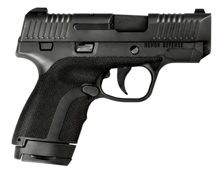 Honor Defense HG9SCMS Honor Guard Sub-Compact 9mm Luger 3.20″ 7+1 & 8+1 Black St Honor Defense HG9SCMS Honor Guard Sub-Compact 9mm Luger 3.20″ 7+1 & 8+1 Black St